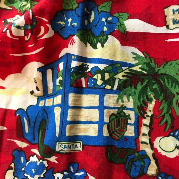 KALAHEO Hawaiian Shirt Christmas Aloha Wear Sz XXL - Picture 7 of 8